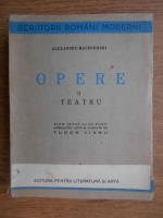 Alexandru Macedonski - Opere. Teatru (1939, volumul 2)