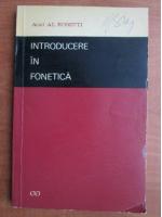 Alexandru Rosetti - Introducere in fonetica