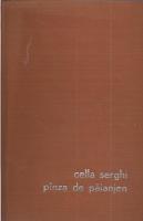 Cella Serghi - Panza de paianjen (coperti cartonate)