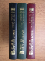 Constantin Hamangiu - Tratat de drept civil roman (3 volume)