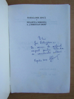 Haralamb Zinca - Moartea miroase a Christian Dior (cu autograful autorului)