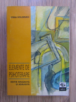 Irina Holdevici - Elemente de psihoterapie