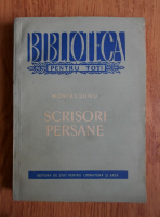 Montesquieu - Scrisori persane