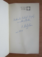 Virgil Mazilescu - Va fi liniste, va fi seara (cu autograful si dedicatia autorului pentru Balogh Jozsef)